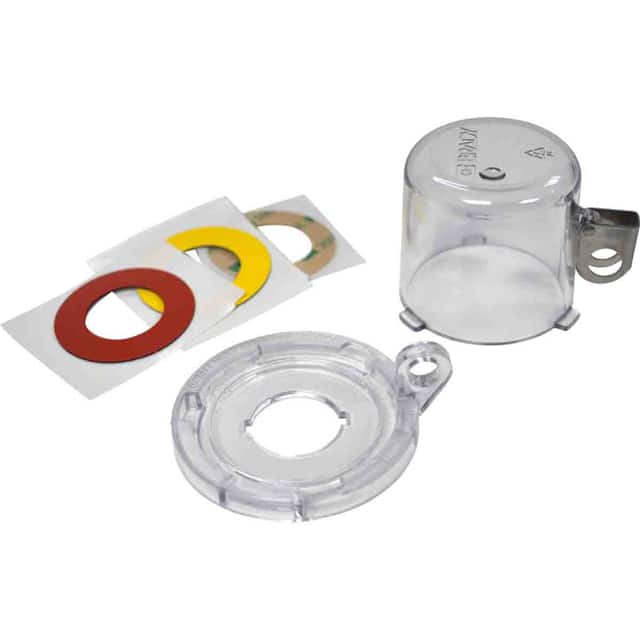 139795 22MM CLEAR PUSH BUTTON LO W/ STD