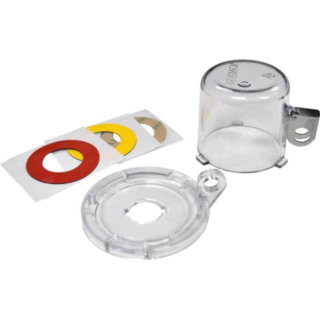 139793 16MM CLEAR PUSH BUTTON LO W/ STD