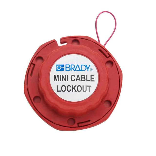 50940 MINI CABLE LOCKOUT WITH STEEL CA
