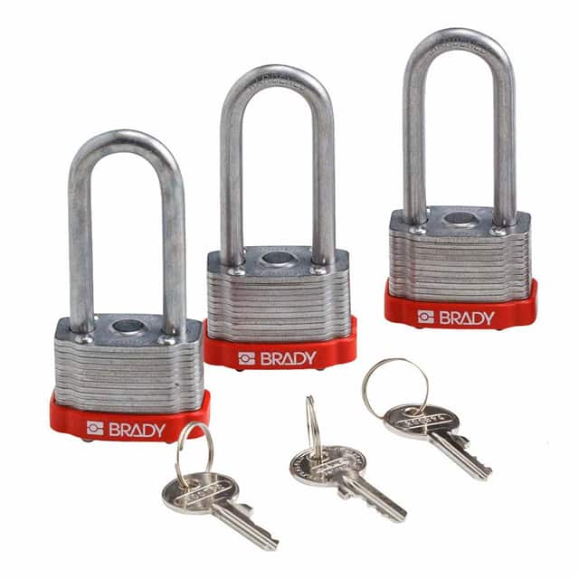 118977 KEY RETAINING STEEL LOCK HB RED