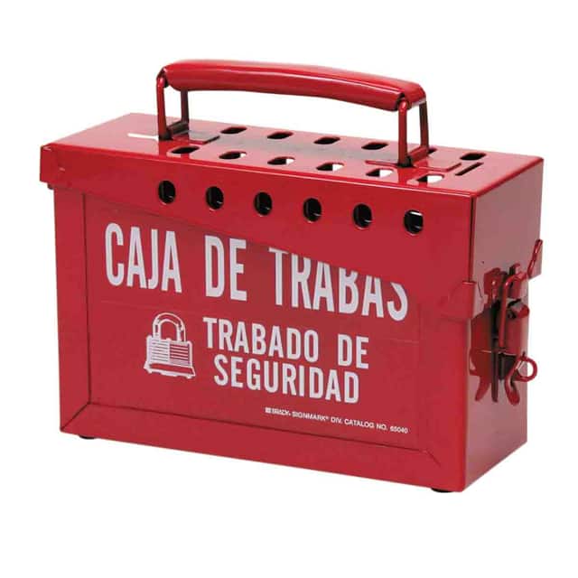 65040 13 LOCK PORT. METAL LOCK BOX - S