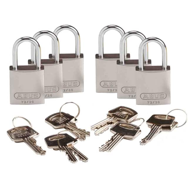 133269 BRADY COMPACT ALUM PADLOCK SILVR