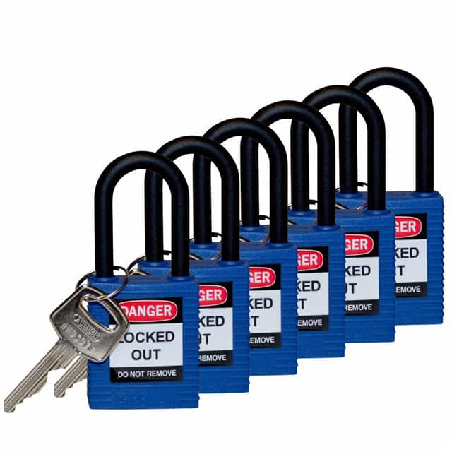 123352 SAFETY LOCK, 1.5" KD BLU, NYLN S