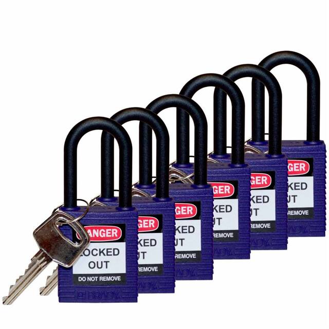 123358 SAFETY LOCK, 1.5" KD PUR, NYLN S