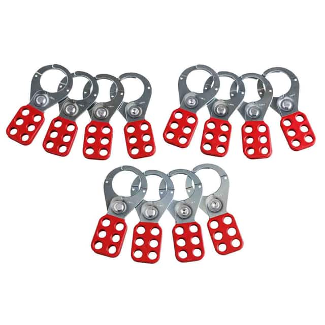 65376 LOCKOUT SAFETY HASPS - 1.5" PACK
