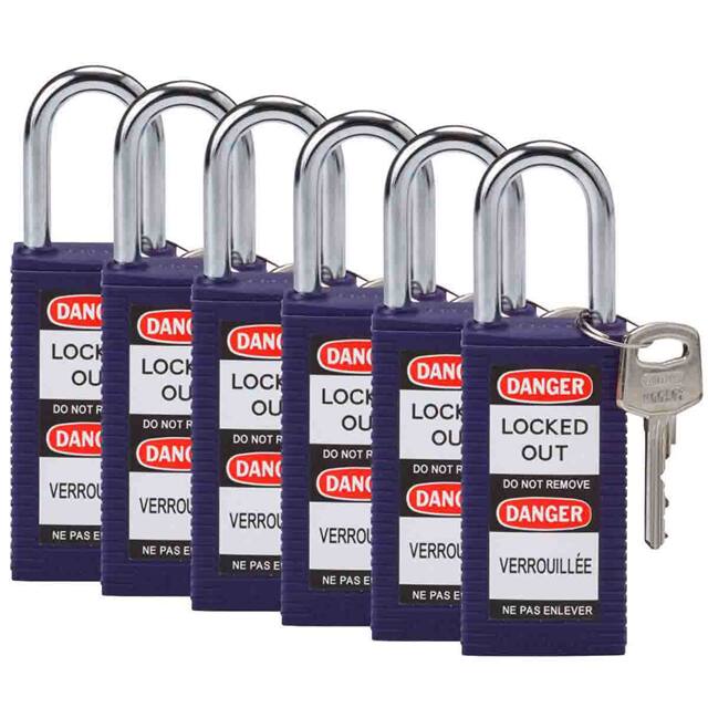 123430 LONG BODY SFTY LOCK, 1.5" KA PUR