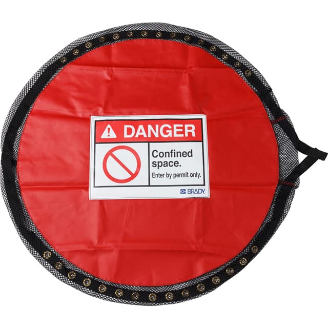 151045 SOLID LOCKABLE COVER, CONFINED S