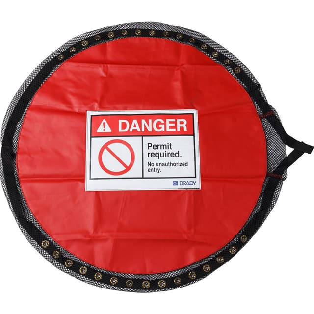 151046 SOLID LOCKABLE COVER, PERMIT REQ