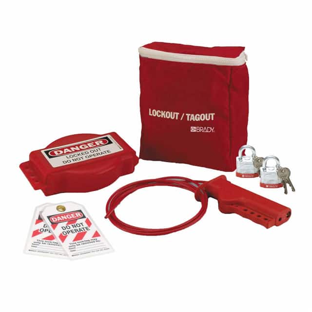 102693 GATE VALVE LO POUCH W/STEEL LOCK