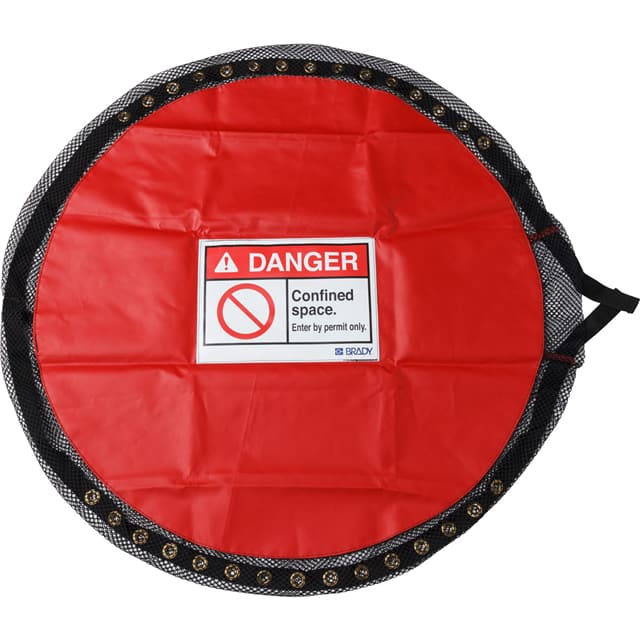 151047 SOLID LOCKABLE COVER, CONFINED S