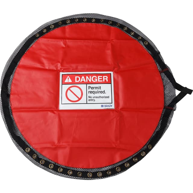 151048 SOLID LOCKABLE COVER, PERMIT REQ