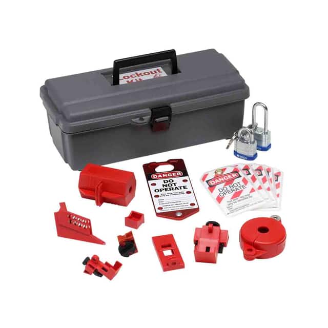 65289 LOCKOUT TOOL BOX WITH COMPONENTS