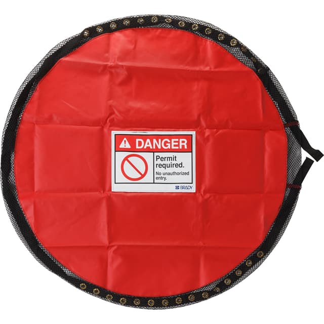 151050 SOLID LOCKABLE COVER, PERMIT REQ