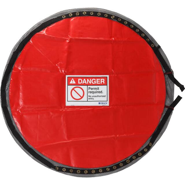 151052 SOLID LOCKABLE COVER, PERMIT REQ