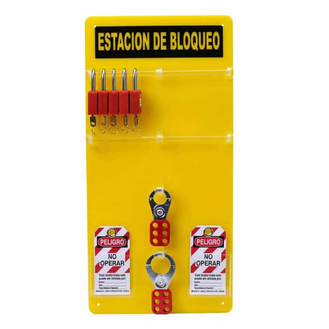 121511 20-LOCK BOARD W/SAFETY LOCKS LAT