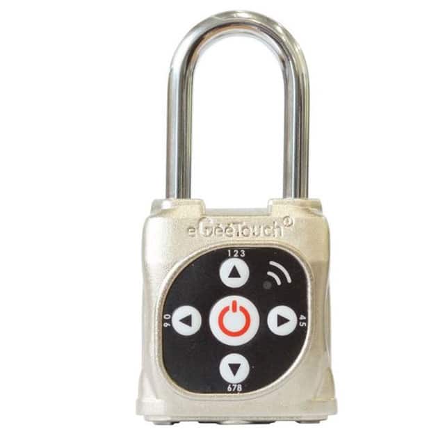 5-05305-94 eGeeTouch Mini Padlock (Silver)