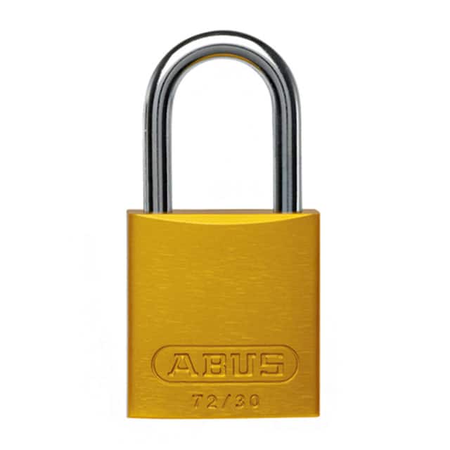 PSL-12YL ALUMINUM BODY PADLOCK 1.00 SHA