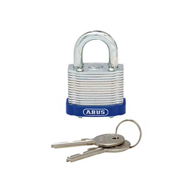 PSL-6BU LAMIN STEEL PADLOCK BLUE BUMPE