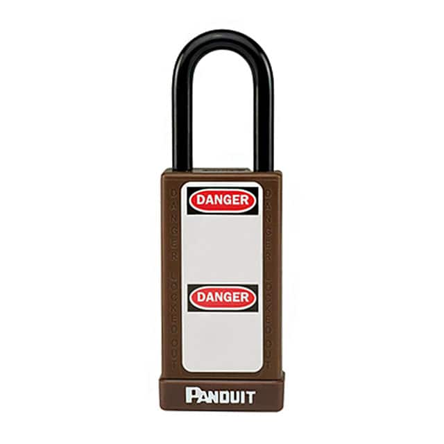 PSL-8BR-LB BROWN 3.00 LONG BODY PADLOCK