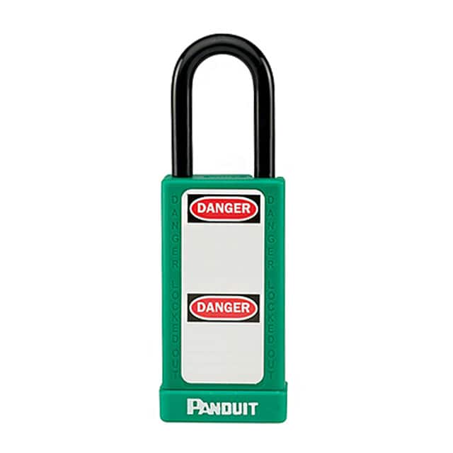 PSL-8GR-LB GREEN 3.00 LONG BODY PADLOCK