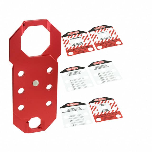 PSL-1024 DBL-CROSS ALUM HASP, DGR LOCKED