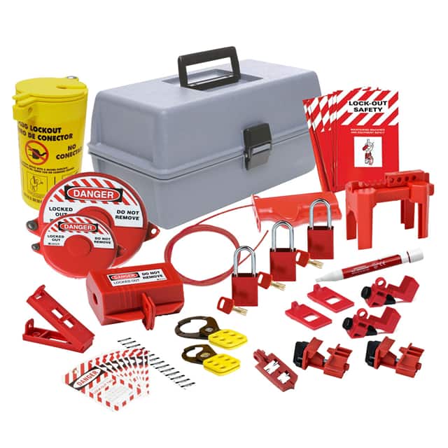 150951 BRADY MAINT LO KIT W/SKEY AL LOC
