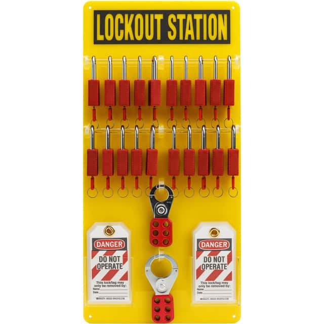 150963 20-LOCK BOARD W/SKEY N/S PADLOCK