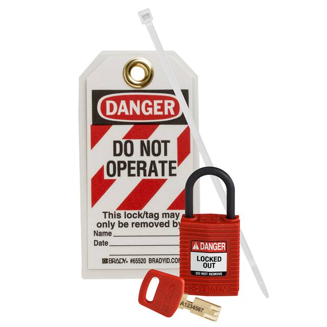 150938 SKEY CMPT LOCK PERSONAL KIT RED