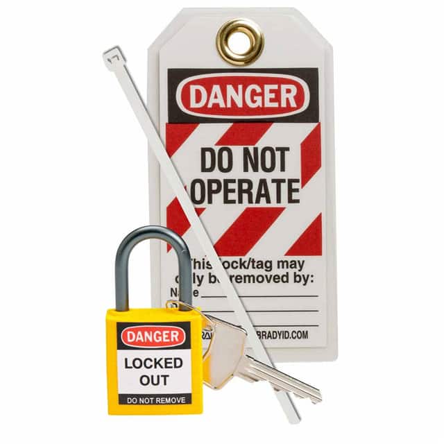 123147 COMPACT LOCK PERSONAL KIT YELLOW