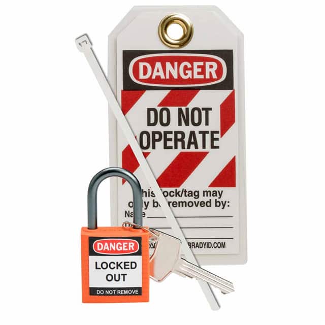 123145 COMPACT LOCK PERSONAL KIT ORANGE