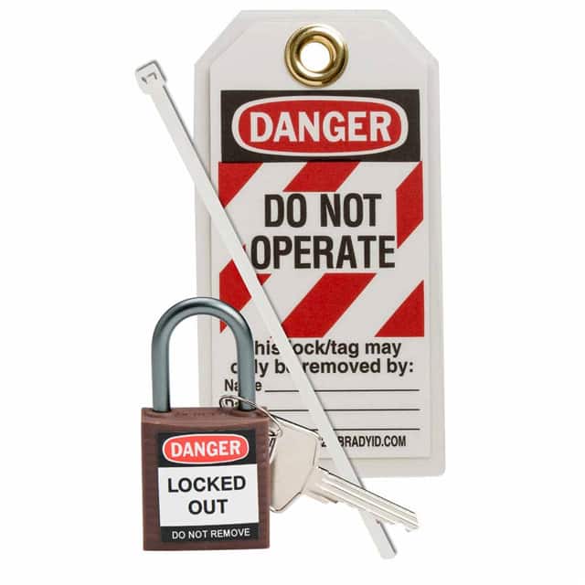123148 COMPACT LOCK PERSONAL KIT BROWN