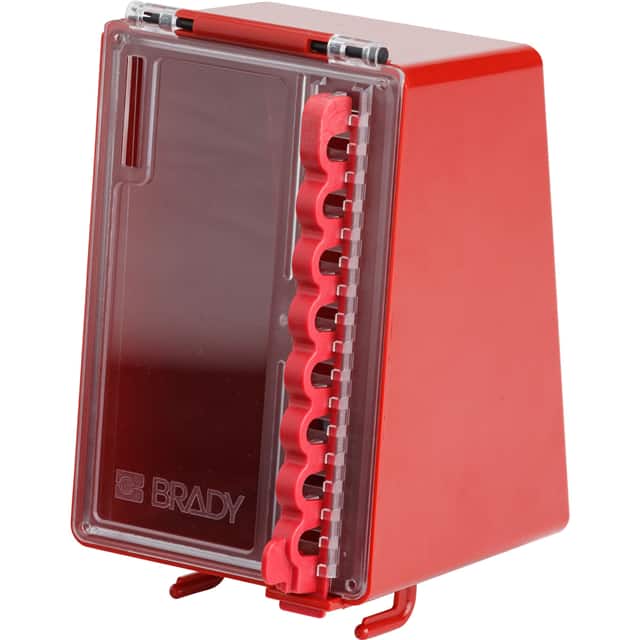 50938 MINI WALL LOCK BOX, RED