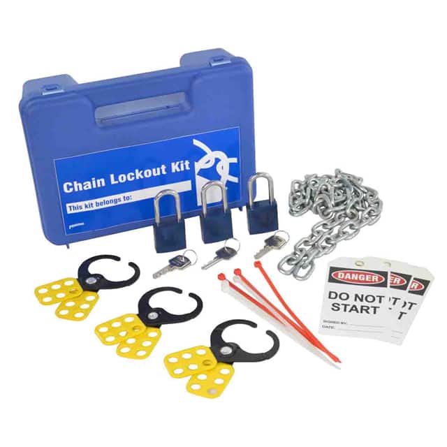 LK041R-BLUE PRINZING LOCKOUT KIT - BLUE