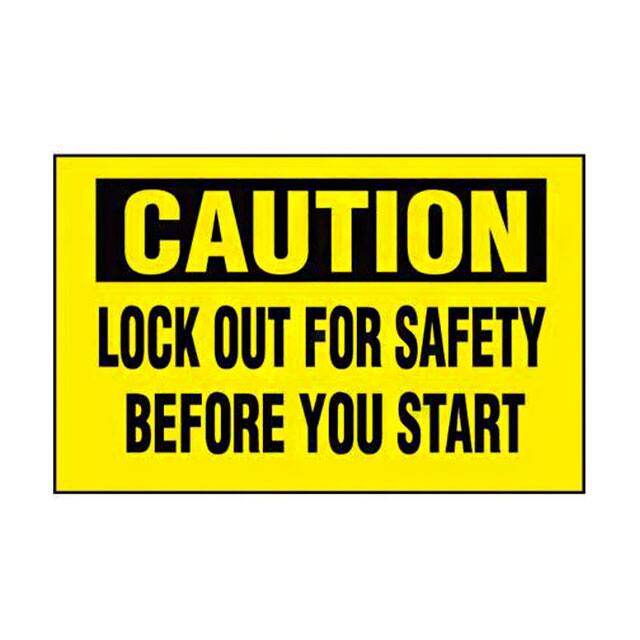 PVS0204C171Y SIGN ELECTRL WARN 4.5"X2.25"