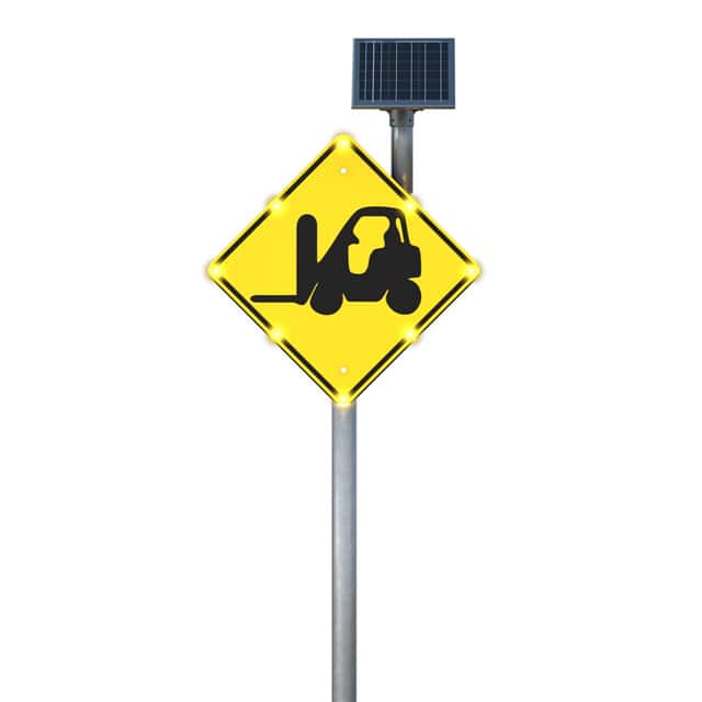 2180-05476 BLINKERSIGN, 30", FORKLIFT XING,