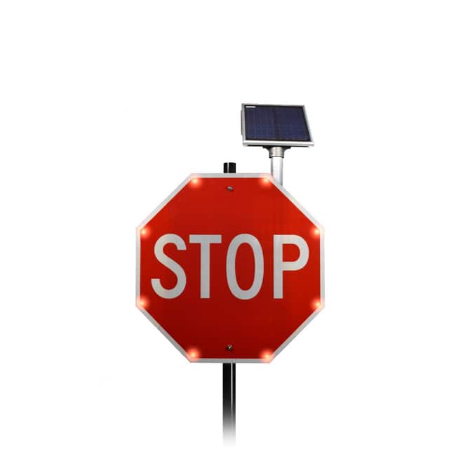 2180-00209 BLINKERSIGN, R1-1, 30", STOP, DG