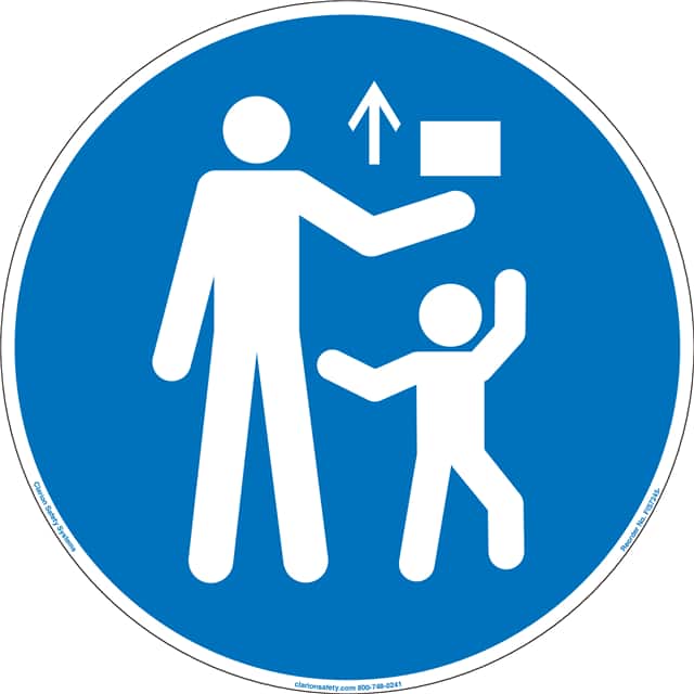 FIS7245-MVFA6 ISO SYMBOL   14" DIA SIGN