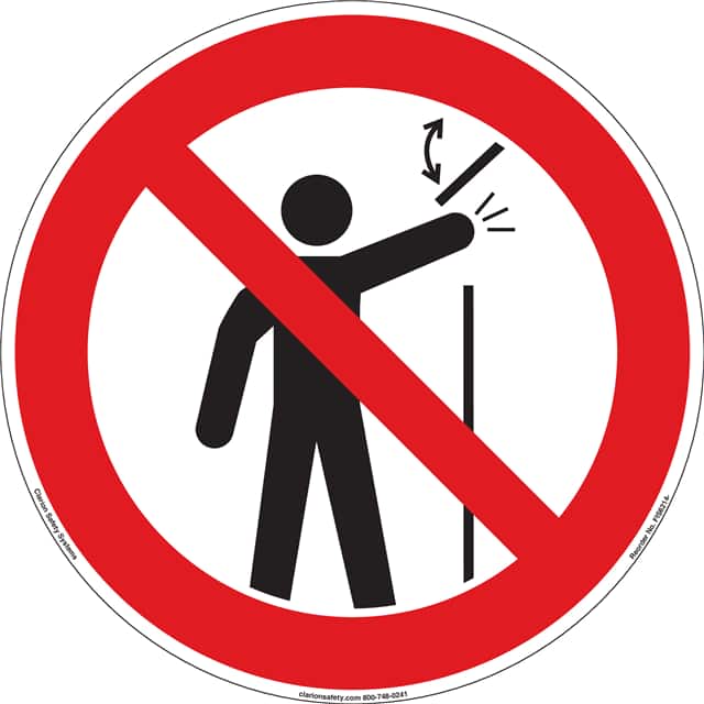 FIS6214-BJFA7 ISO SYMBOL 20" X 20" SIGN