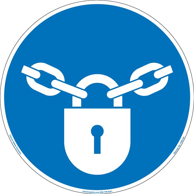 FIS6164-BJFA7 ISO SYMBOL 20" X 20" SIGN