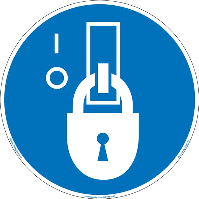 FIS6143-MVE9H ISO SYMBOL   8" DIA SIGN