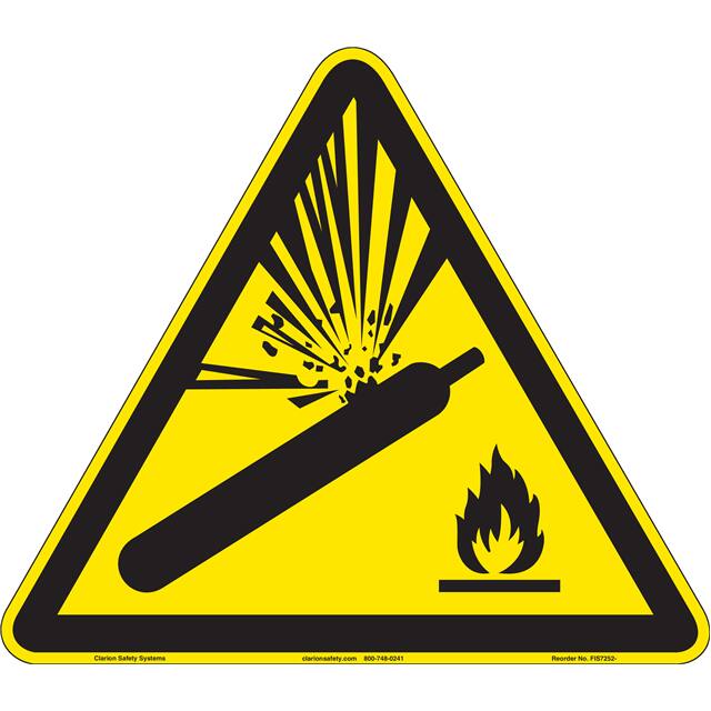 FIS7252-BJFAA ISO SYMBOL 22.70" X 20.00" SIGN