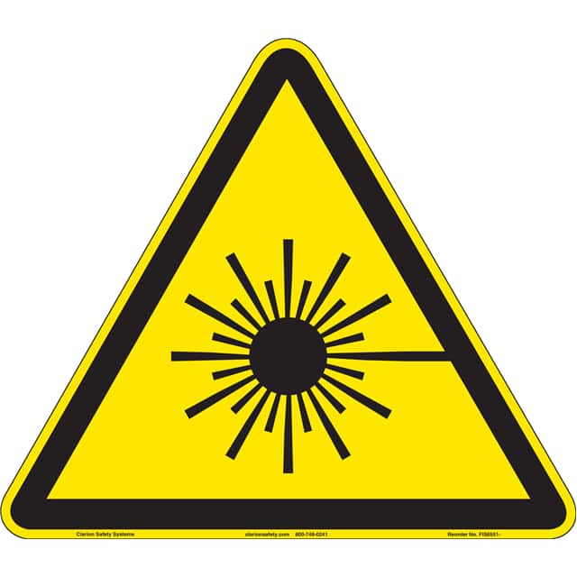 FIS6551-MVFAB ISO SYMBOL  9.20" X 8.00" SIGN