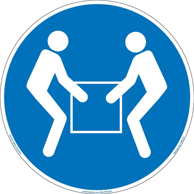 FIS6147-BJFA7 ISO SYMBOL 20" X 20" SIGN