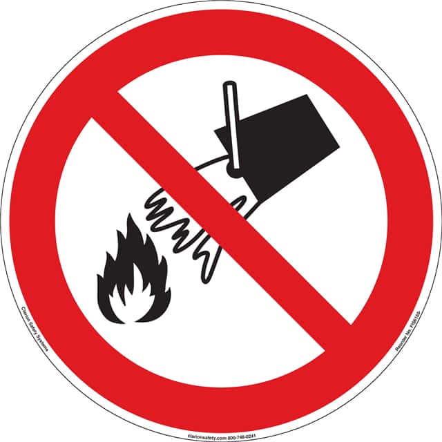 FIS6160-BJFA7 ISO SYMBOL 20" X 20" SIGN