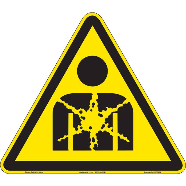 FIS7254-BJFAA ISO SYMBOL 22.70" X 20.00" SIGN