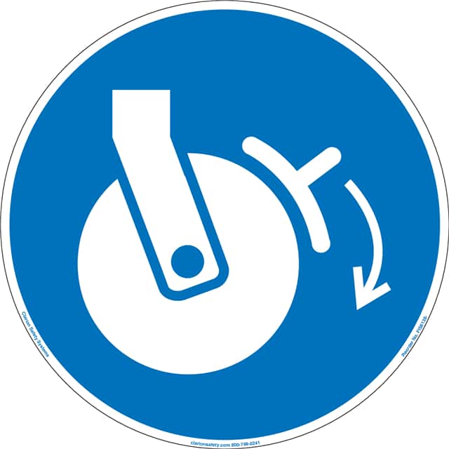 FIS6138-MVFA6 ISO SYMBOL   14" DIA SIGN