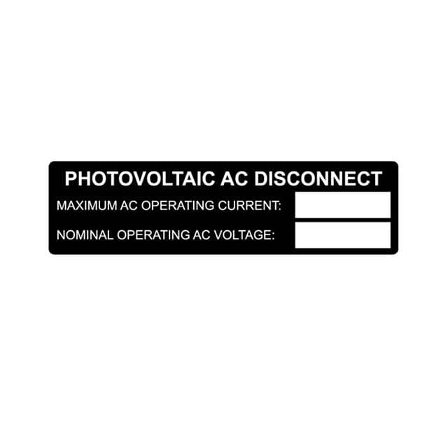 596-00838 METAL SLR PLACRD HAND WRIT 1=1PC