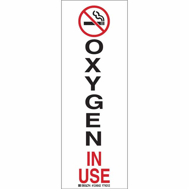 124642 B302 10X3.5 BLK/RED/WHT OXYGEN I