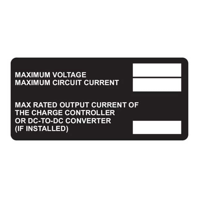 596-00918 METAL SLR PLACRD HAND WRIT 1=1PC