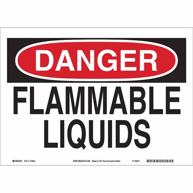 115955 B586 7X10 SUSTAINABLE DANGER SIG